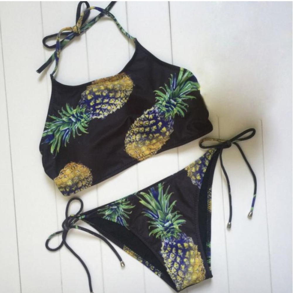 Pineapple Bikini Top